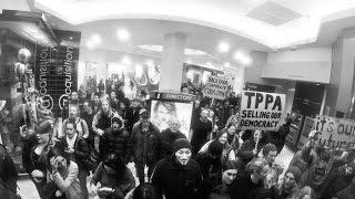 TPPA Protest Speeches - Pt. 2 Yani Johanson, Charles Drace - 15th August, 2015