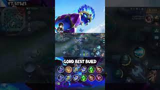 mlbb gord best build 2023 #mlbb