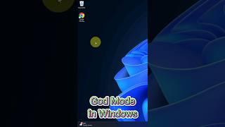 How to get God Mode in Windows