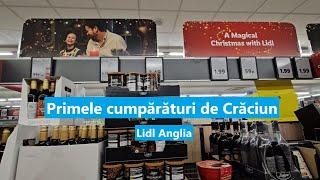 Primele cumparaturi de Craciun la Lidl Anglia