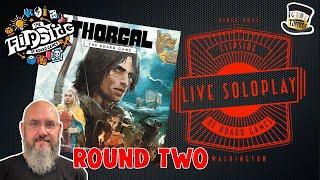 LIVE SoloPlay with Sam - Thorgal: The Board Game (Round 2)