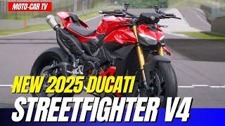 The New 2025 Ducati Streetfighter V4: A Blend of Power, Elegance, and Technology | MOTO-CAR TV