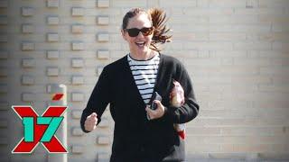 Jennifer Garner Makes A Mad Dash At The Grocery Store