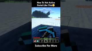 Minecraftbut im hunger! Portal meme #shorts #memes #funny #minecraft