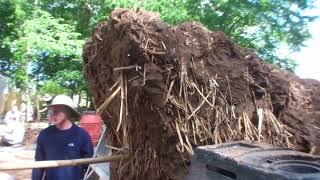 Building a Cob Wall and Cob Arch - Only Cob and Straw