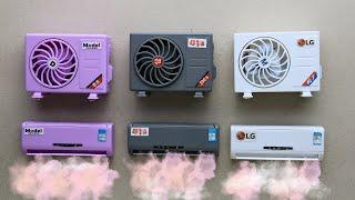 Top 3 Miniature Air Conditioner Unboxing & Test Video || Best Gadgets Solar AC