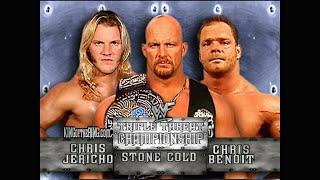 Story of Stone Cold vs. Chris Jericho vs. Chris Benoit | King Of The Ring 2001