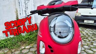 BEDA BANGET ️new SCOOPY STYLISH RED 2025 /scoopy Terbaru WARNA MERAH