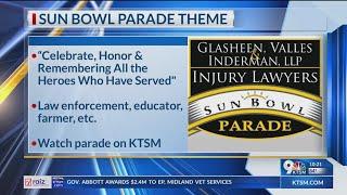 Theme for Sun Bowl Parade: honoring everyday heroes