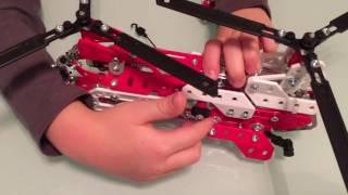 Meccano Aerial Rescue Helicopter Build & Demo by Andy / #andystechgarage