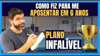 COMO CONQUISTEI A MINHA APOSENTADORIA EM APENAS 6 ANOS DEPOIS DE COMEÇAR A INVESTIR.  FAÇA UM PLANO!