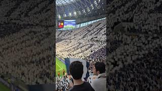AMAZING ATMOSPHERE AND TIFO: Pre-Match: Tottenham Hotspur v Bodø/Glimt: Europa League