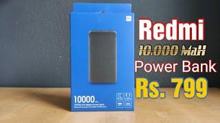 Redmi Power Bank (10,000 mAh): Unboxing, Charge time tests, Authentication