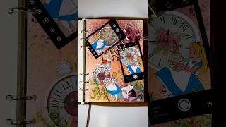 Art Journaling & scrapbooking Alice in Wonderland