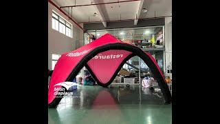 5m inflatable v wing tent event tent