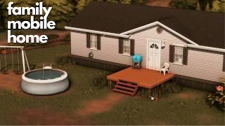 Dads Mobile Home - Build Request || Sims 4 Speed Build || LITE CC