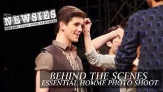 NEWSIES Behind-the-scenes: Essential Homme Photo Shoot