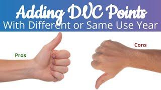 Choosing Use Year When Adding On DVC Points