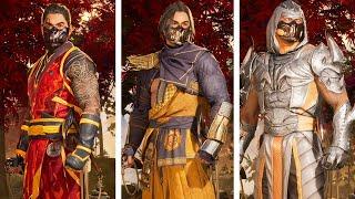 Mortal Kombat 1 - Scorpion Skins and Gears