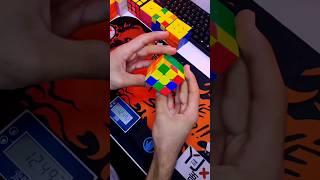 Fast implementation of an OLL algorithm #solvecube #Rubic Cube#cube #god of speed