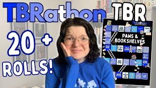 My Paws & Bookshelves TBR  | TBRathon 2025