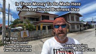 IS THERE MONEY TO BE MADE - LARGE HOMESTAY/HOSEL FOR RENT SIARGAO ISLAND #siargao #buisness