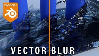 How to Use Vector Blur for Fluid Simulations in Blender!