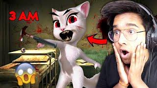 TESTING CREEPY TALKING ANGELA APP *DO NOT DOWNLOAD* AT 3:00 AM
