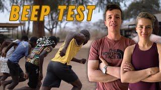 We challenged the Matusadona staff to a Beep Test