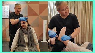 Chris Leong Treatment Neck, Heel Spur and Lower Back Problems