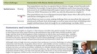 7 - Typology of Cities and Climate Change Challenges