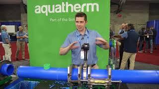 Aquatherm North America - Butt Fusion Demo  - AHR 2023