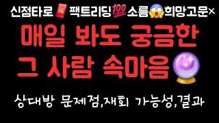 [타로,신타로,신점]🪭매일 봐도 궁금한 상대방 속마음!상대방 문제점,재회 가능성,결과#썸#재회#연애#이별