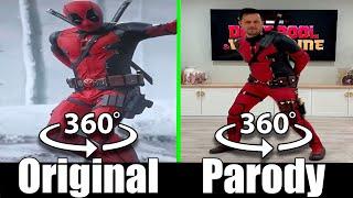 360º VR Deadpool and Wolverine Dancepool Bye Bye Bye Dance Original vs Parody