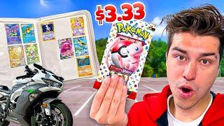 I Found Pokemon 151 For $3.33 A Pack! (Gen 1 Pokédex Binder Challenge - EP 5)