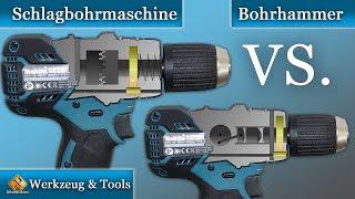 Schlagbohrmaschine Bohrhammer Unterschied/ Die Unterschiede und worauf sollte man beim Kauf achten!