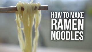 How to Make Ramen Noodles from Scratch