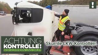  Die skurrilsten LKW-Verstöße!  3 LKW-Kontrollen | Achtung Kontrolle