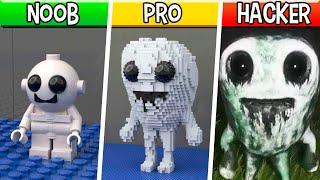 LEGO Friendly Frog : Noob, Pro, HACKER! / (ZOONOMALY)