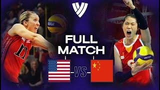 Who takes GOLD?  China vs. USA - Legendary Full Match | 2014 Volleyball World Champs - Gold Medal