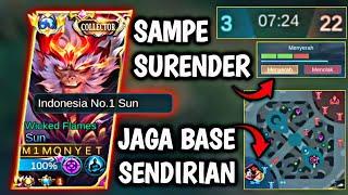 KECERDIKAN SUN SAAT MELAWAN MUSUH YANG JAGO DI AWAL  BUILD SUN TERSAKIT | MOBILE LEGENDS