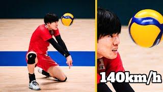 The Most POWERFUL Volleyball Serves