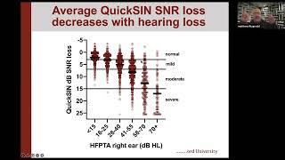 Using Speech in Noise to Probe Auditory Function in the Routine Audiogram