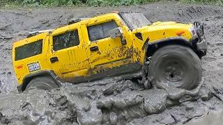 Hummer H2 and FJ Cruiser – RC Cars MUD OFF Road Racing