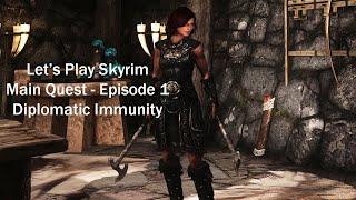 Let's Play Skyrim: Main Quest Episode 1