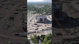 Temple News is excited to showcase the remarkable progress of the Provo Utah Rock Canyon Temple.