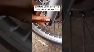 BRO WAS BORN WITH THE TOOLS FOR THE JOB 