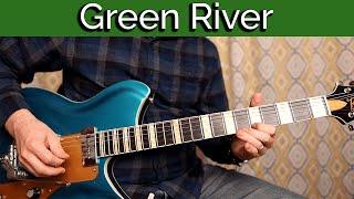 Green River - CCR Guitar Cover (Creedence Clearwater Revival)