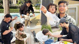 Puri family on Asher’s duty ( Baby sitting for 24 hours) 