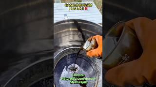 The Power of Plastic into Fuel! #education #naturejab #science #pyrolysis